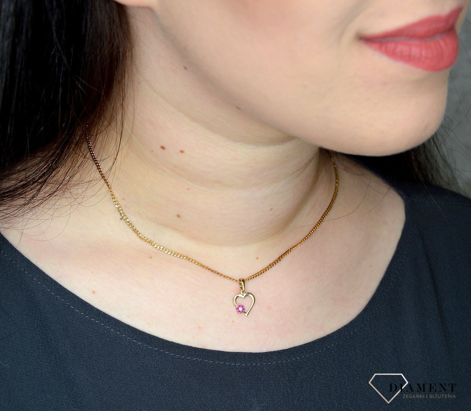 Złoty łańcuszek 333 pancerka 2,5 mm DIA-LAN-3171-333 2,5mm (1).jpg